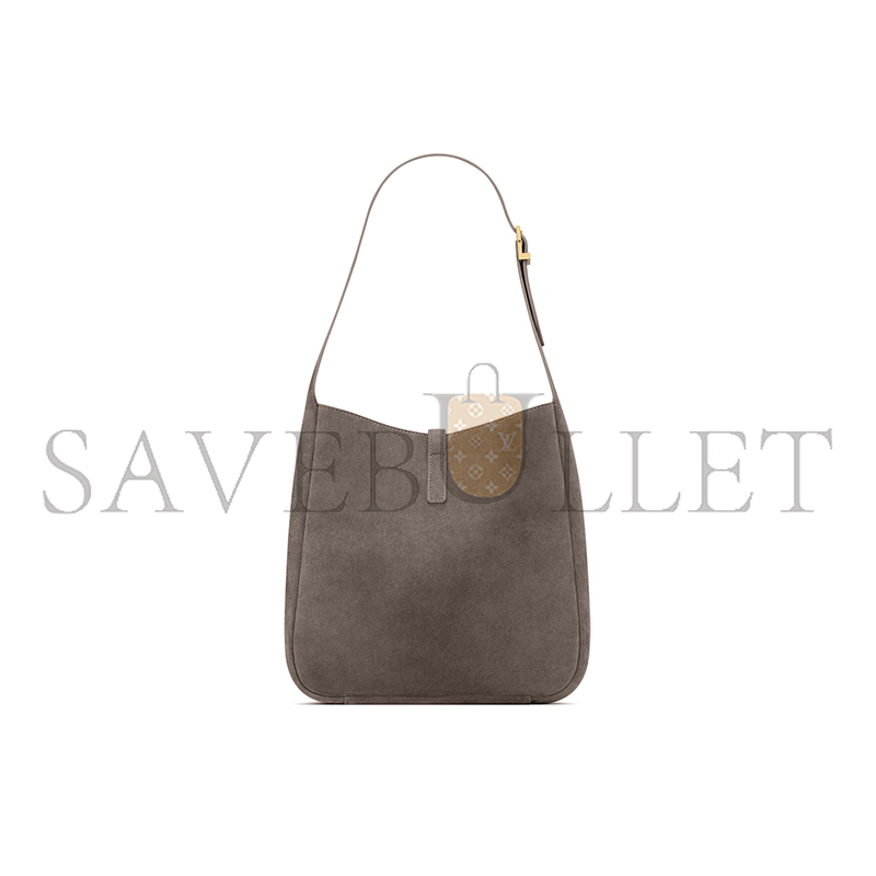 YSL LE 5 À 7 SUPPLE SMALL IN SUEDE 8505331U80W1997 (23*22*8cm)